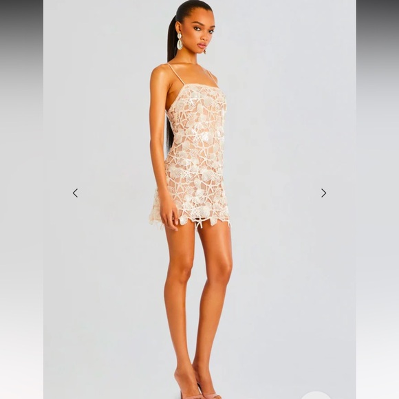 Retrofete Jaala dress in cream - Picture 4 of 11